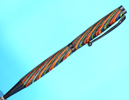Handcrafted multicolor wood - handcrafted,