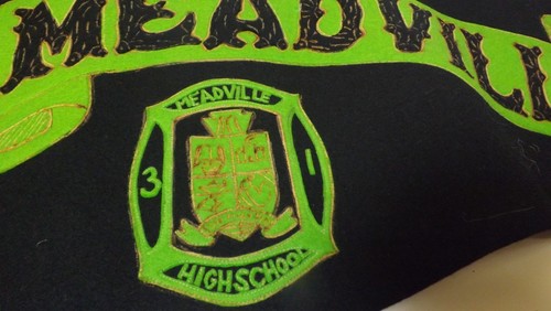 1931 school pennant - 1931, meadville