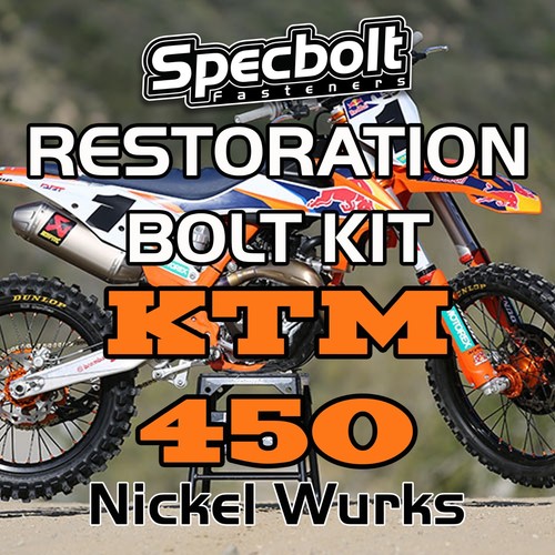 Nickel restoration bolt kit - restoration,