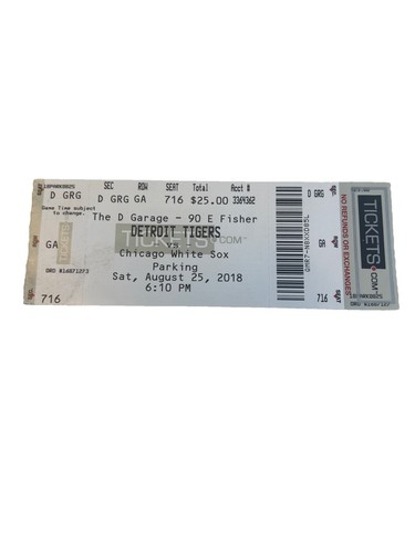 2018 detroit tigers - detroit, chicago