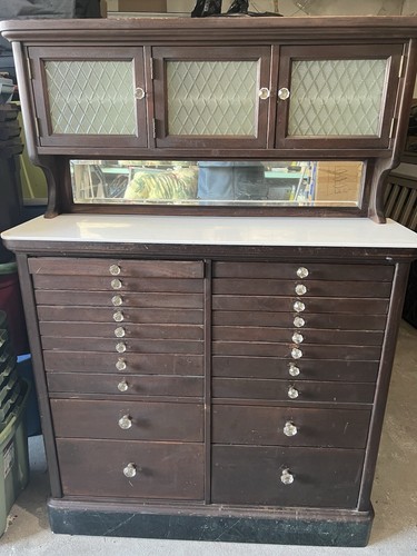 Antique dental cabinet - antique,