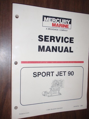 Mercury marine service manual - marine,