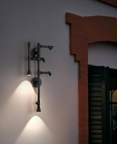 Modern outdoor wall sconce - wall, led