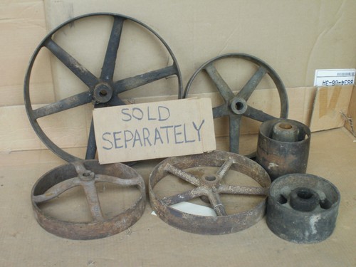 Flat belt pulley vintage - belt,