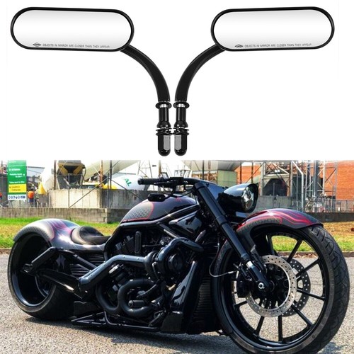 Black motorcycle mini oval - black,
