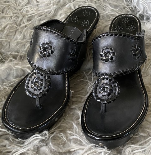 Jack rogers black - black, wedge