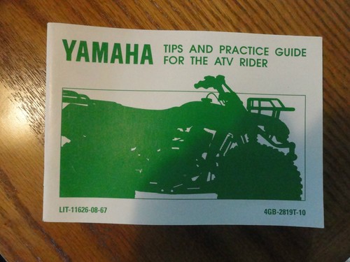 Yamaha wheeler riders guide - 4,