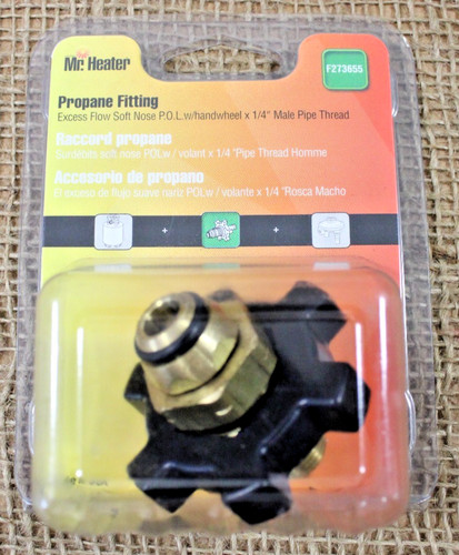 Heater propane fitting - mr,
