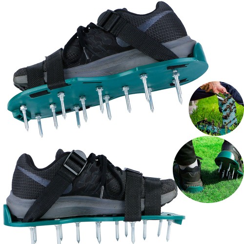 Pair heavy duty lawn aerator - pair,