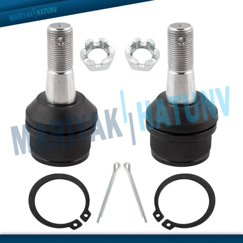 2pcs front lower ball joints - front,