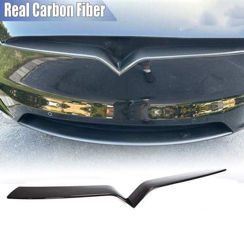 Real carbon fiber front - carbon, center