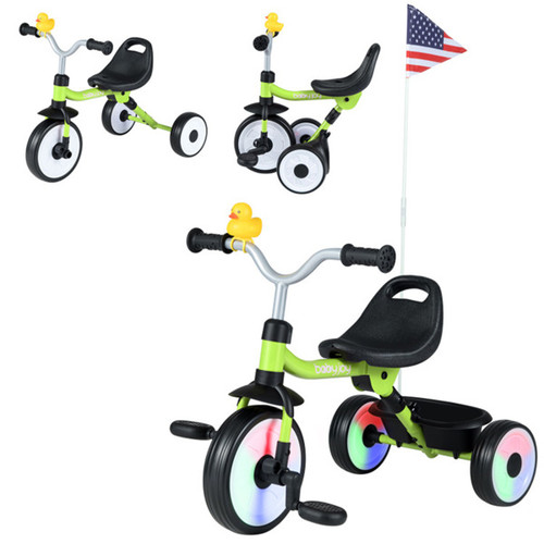 Green 1 convertible - green, 3-in-1