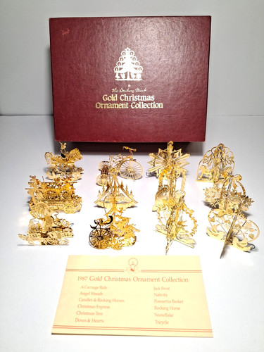 Vintage danbury mint 1987 - danbury, gold