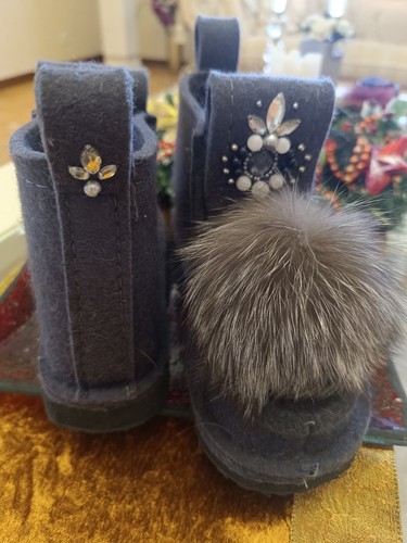 Real wool valenki - valenki, felt