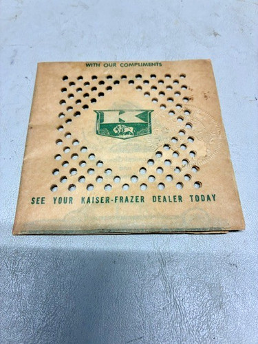 1951 kaiser frazer kalacloth - 1951,
