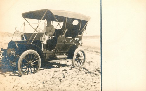 People postcard antique 1918 - antique,