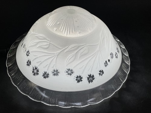 Glass light shade - 3, hole