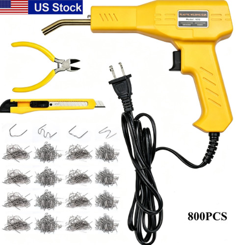 Plastic welder hot stapler - hot, gun