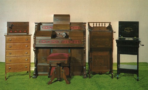 Gem roller organ - organ, model
