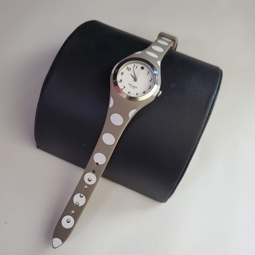 Kate spade gray - with, white