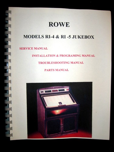 Rowe ri 5 models - rowe,