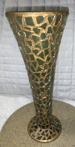 Vtg green gold - vtg., green/gold