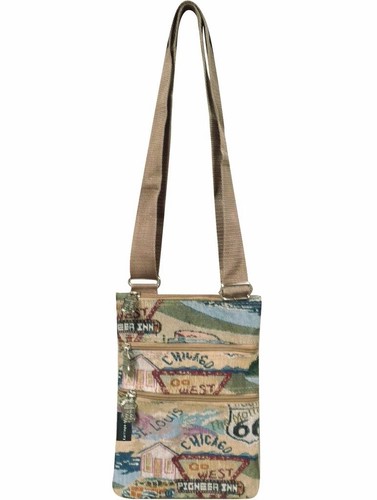 Route canvas crossbody bags - route,