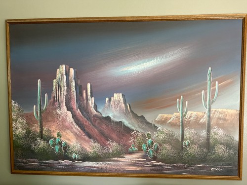 Esther raised oil desert - esther, g