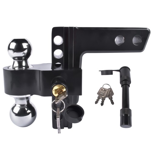 Adjustable trailer hitch - adjustable,