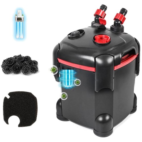 External aquarium filter with - external,