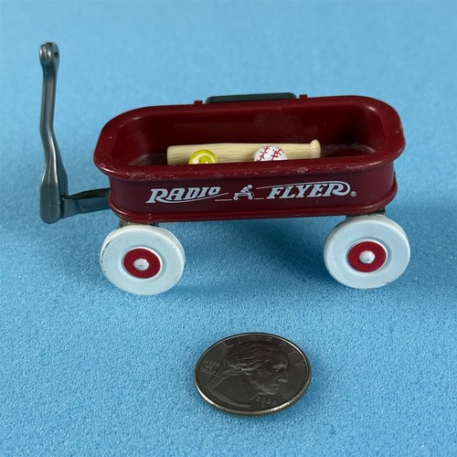 Vtg radio flyer red wagon - red,
