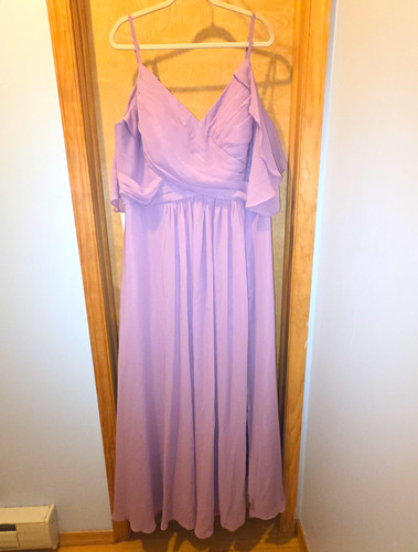 Purple sleeveless neck - purple, v-neck