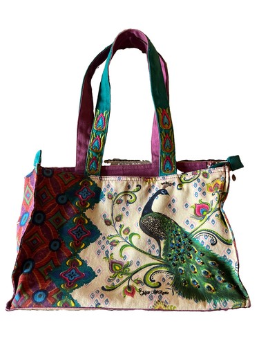 Kate mcrostie peacock canvas - peacock,