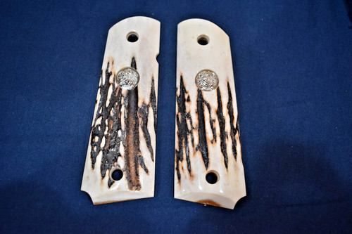 Colt 1911 sambar stag grips - 1911,