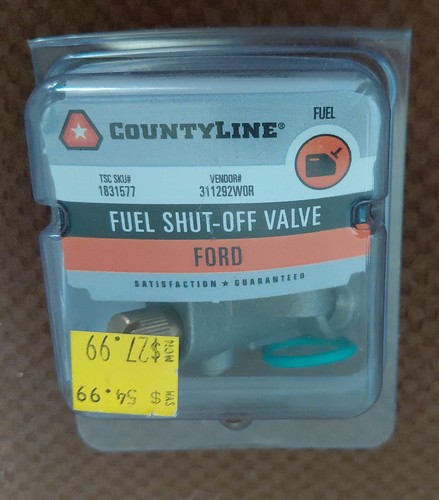 Fuel shut off valve for - shut,