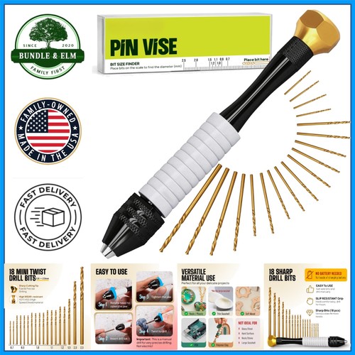 Multi purpose pin vise - multi-purpose, drill