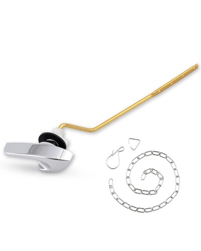 Toilet tank flush - flush, lever