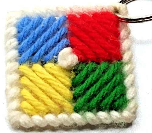 Vintage keychain handmade - vintage,