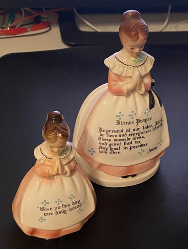 Vintage enesco pink prayer - enesco,