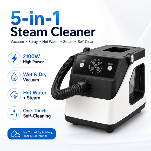 Gal 1 steam carpet - gal, 5-in-1