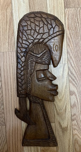 Vintage african hand carved - hand,