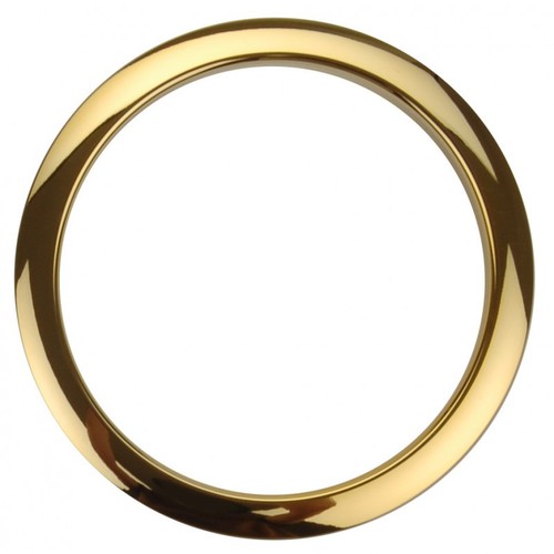 Bass drum brass port - 4",