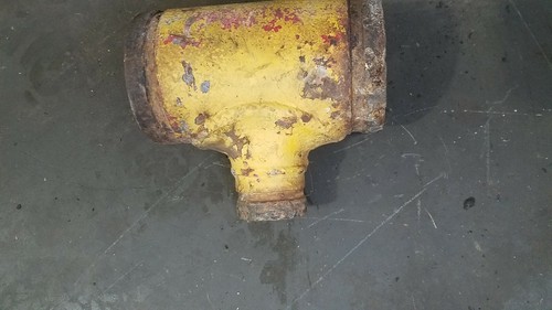Hydroseeder pipe t - 2",
