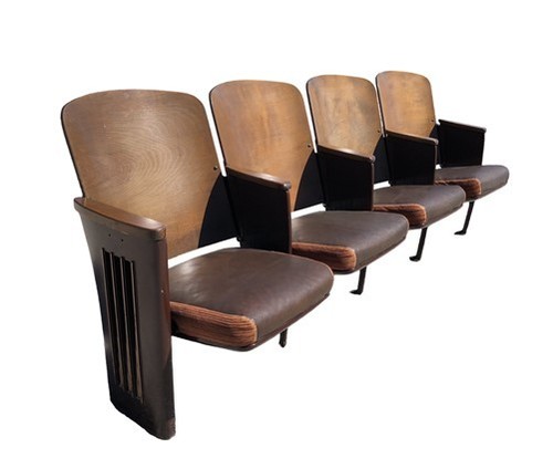 Padded folding theater - folding,