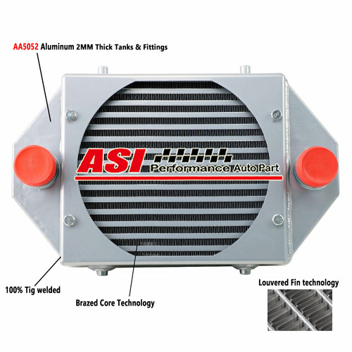 Aluminum turbo intercooler - turbo, for