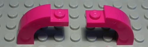 Lego brick round - arch, 1x3x2