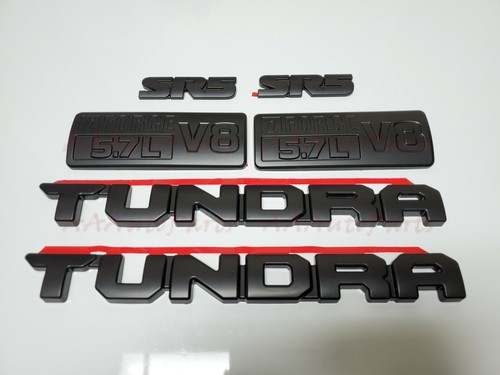 6pcs set blackout emblems - set,