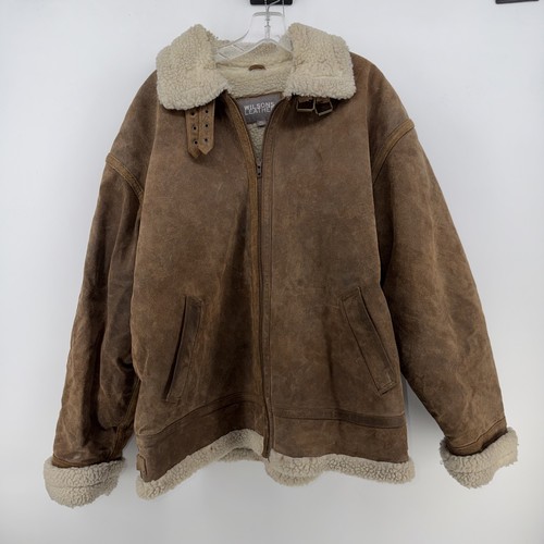 Vintage aviator bomber - bomber, jacket