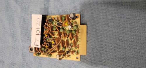 Yaesu unit board - rf,