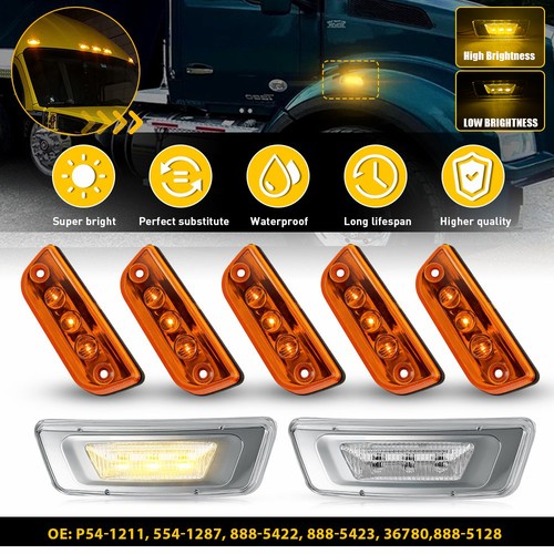 Led side marker lights - side,